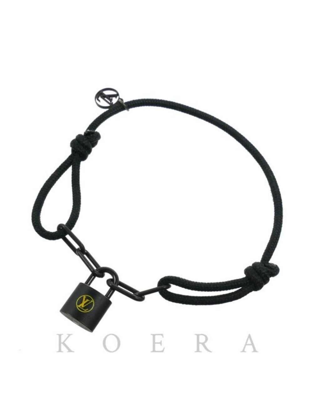 Louis Vuitton Titanium Lockit Virgil Abloh Bracelet